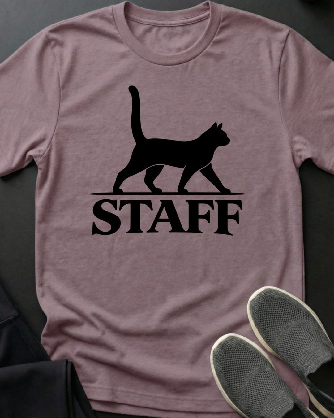 Cat Staff Tee in Paragon
