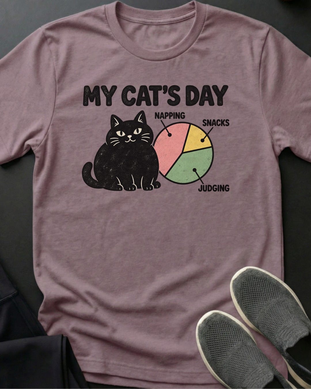 My Cat's Day Tee in Paragon