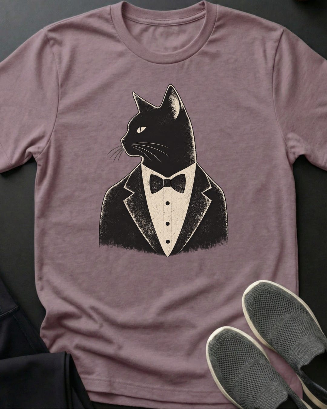 Dapper Cat Tee in Paragon