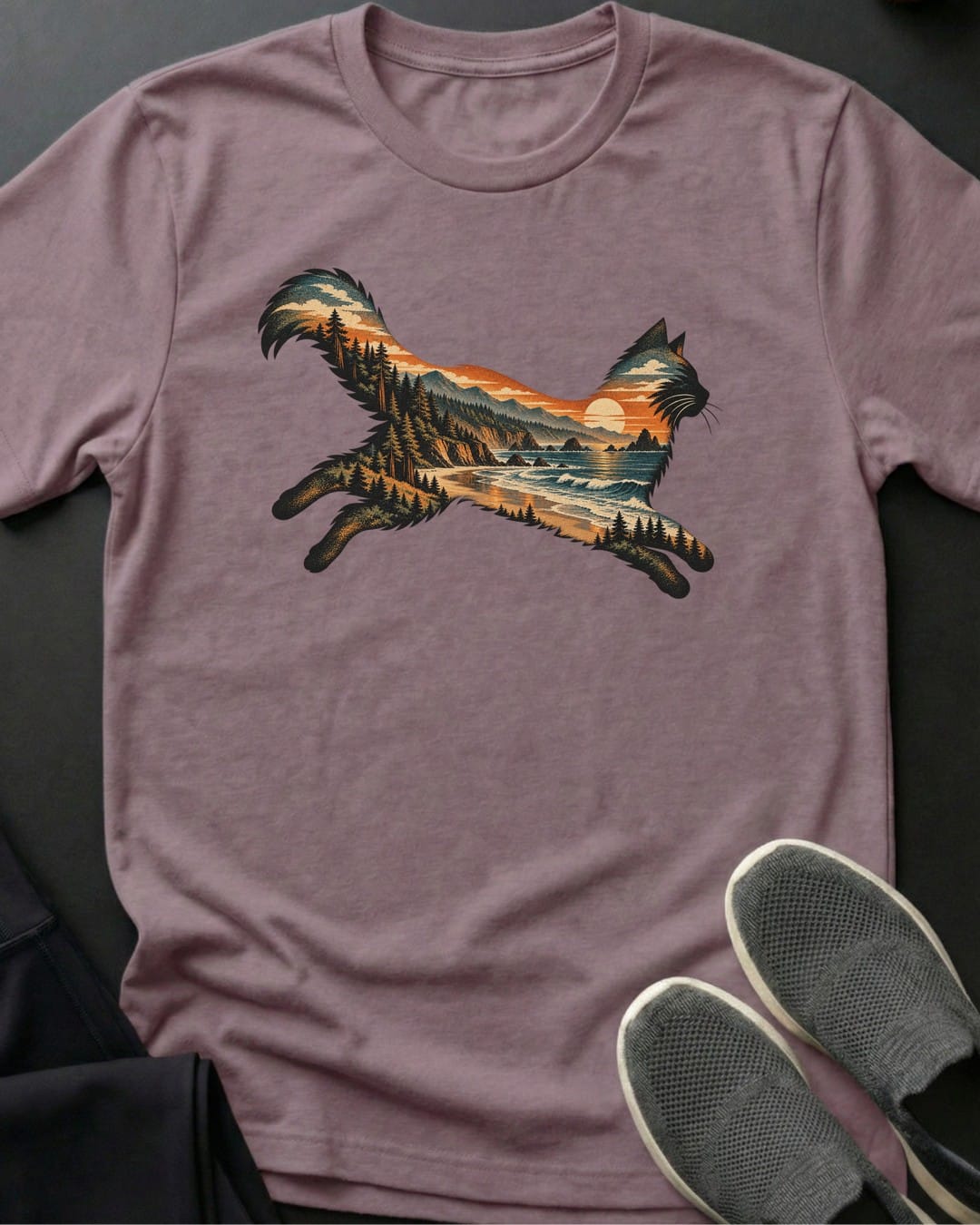 Coastal Leap Tee in Paragon