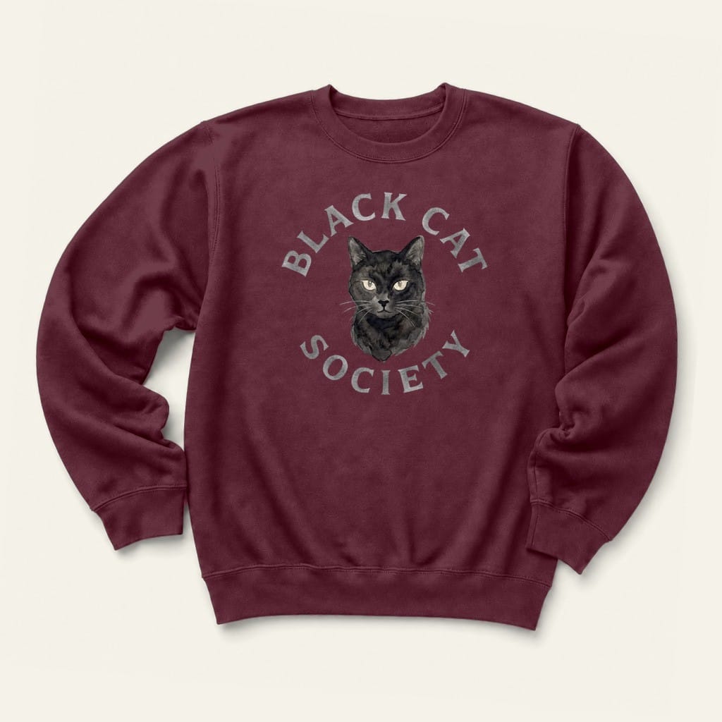 BCS Watercolor Sweatshirt in Maroon