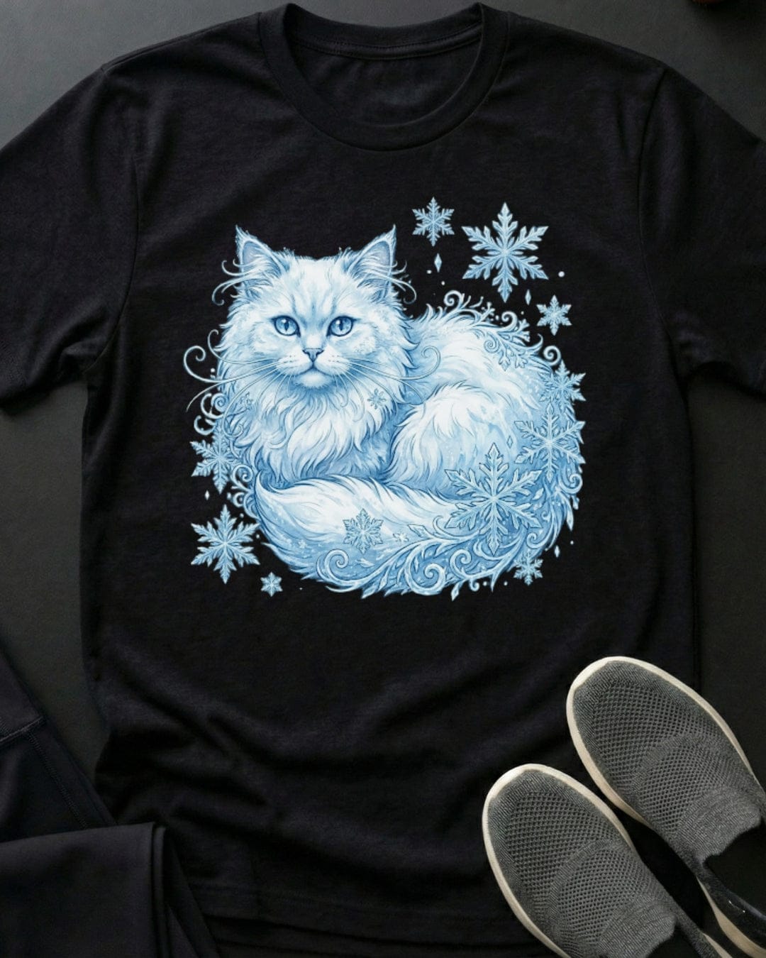Winter Kitty Tee