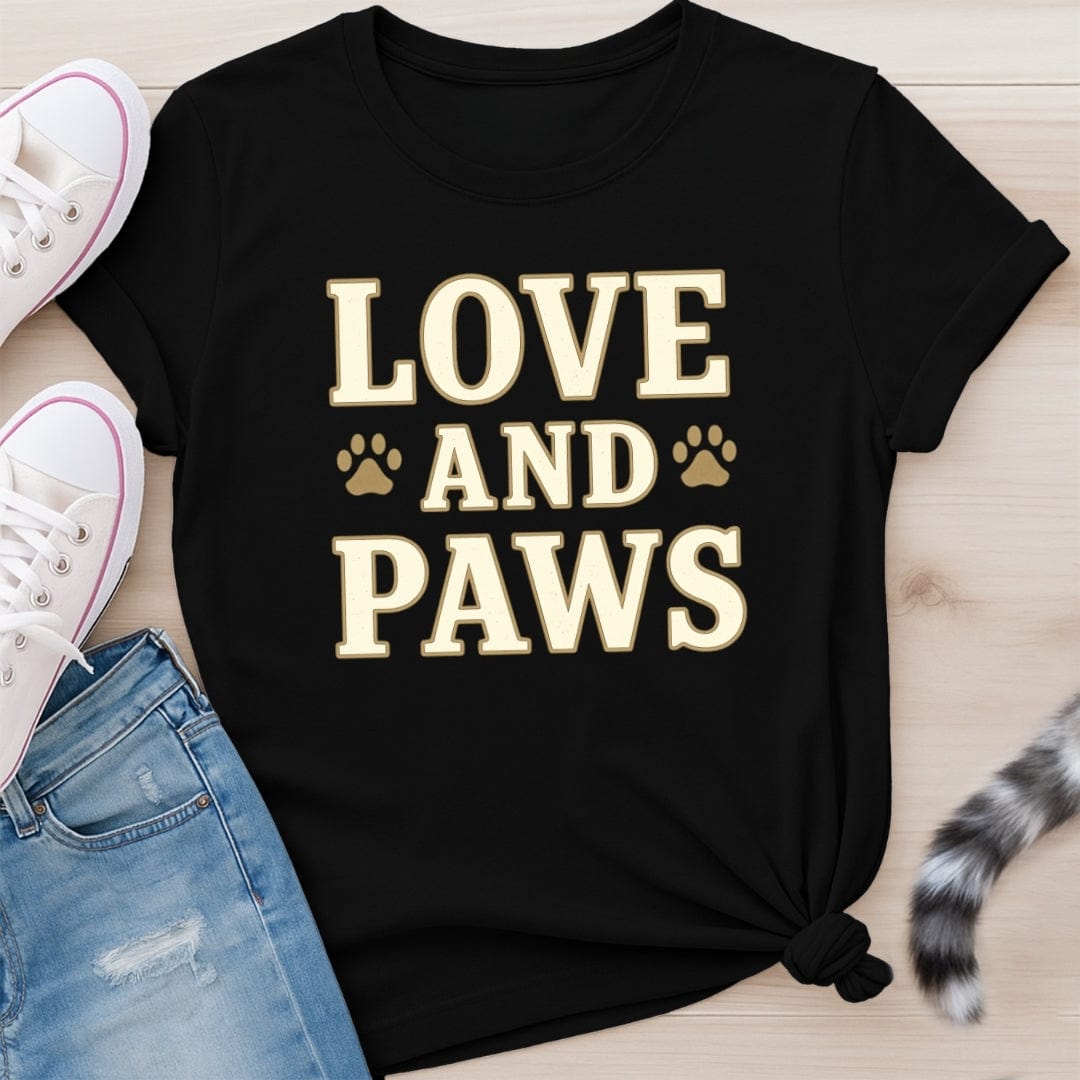 LOVE & PAWS T-SHIRT