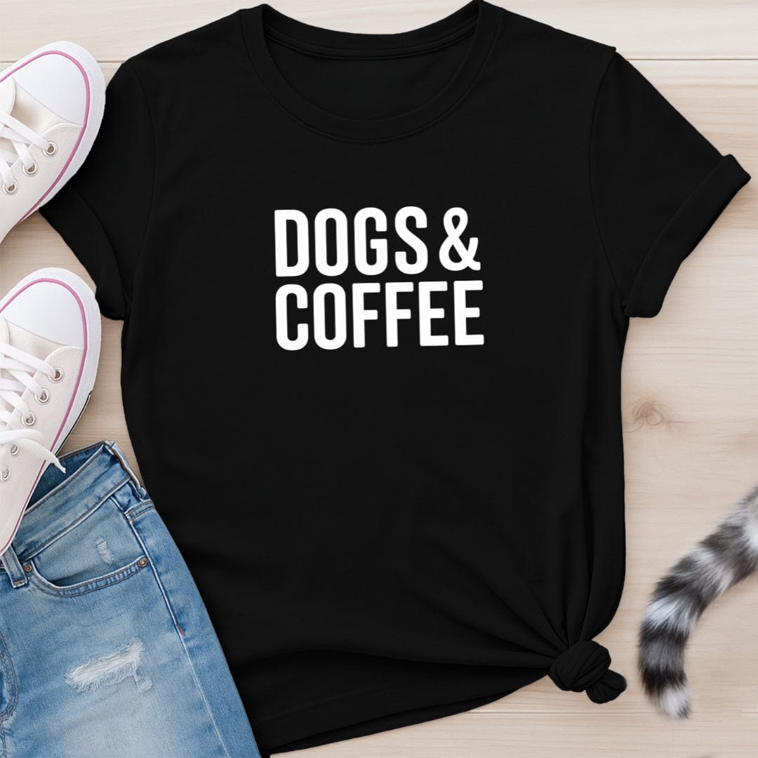 DOGS & COFFEE T-SHIRT