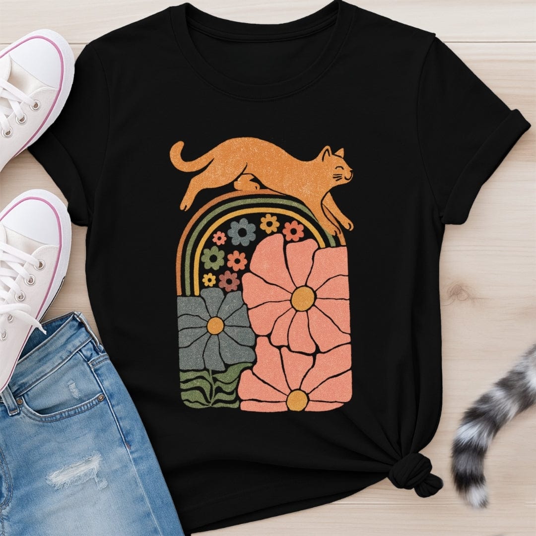 KITTY FLOWERS T-SHIRT