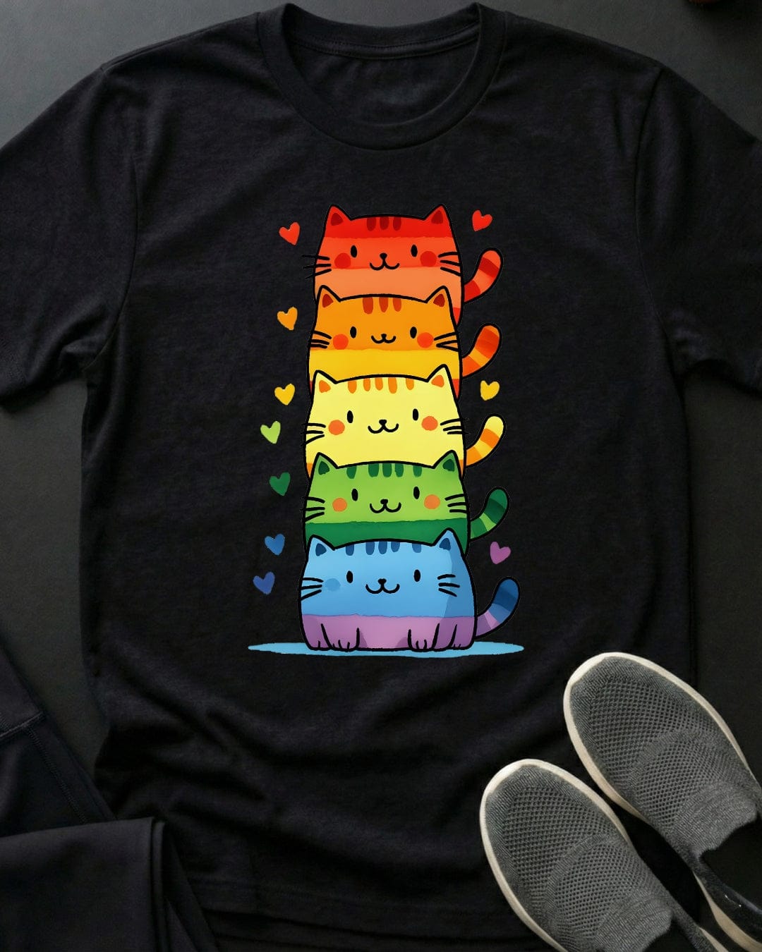Rainbow Stack Tee