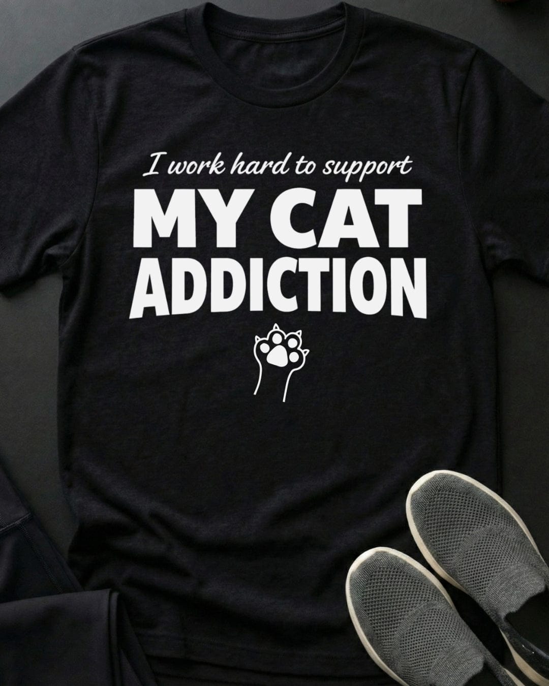 Cat Addiction Tee
