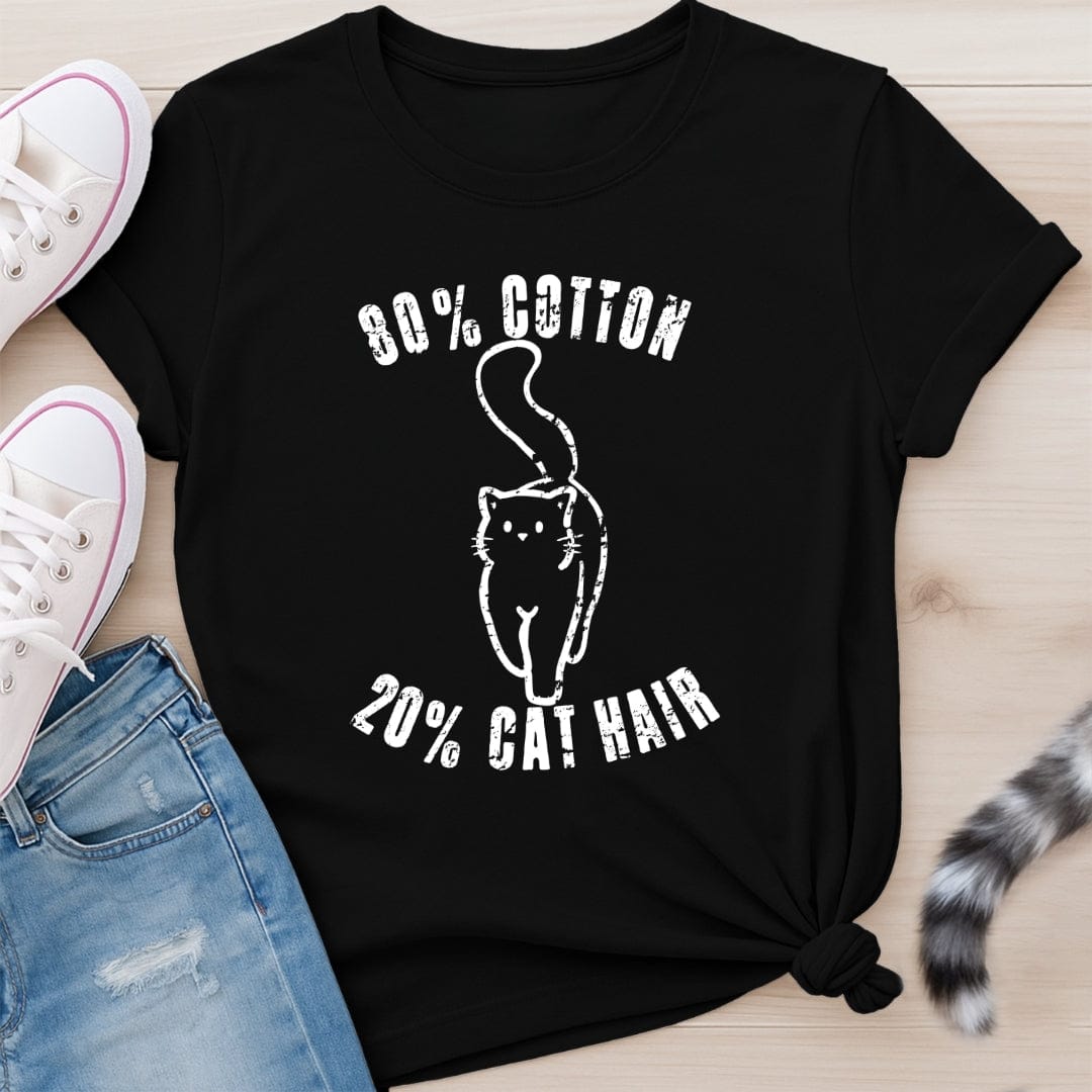 CAT HAIR T-SHIRT