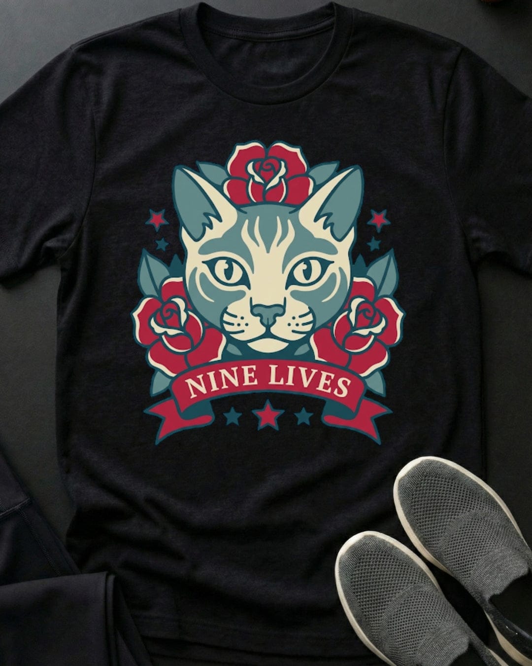 Nine Lives Tee