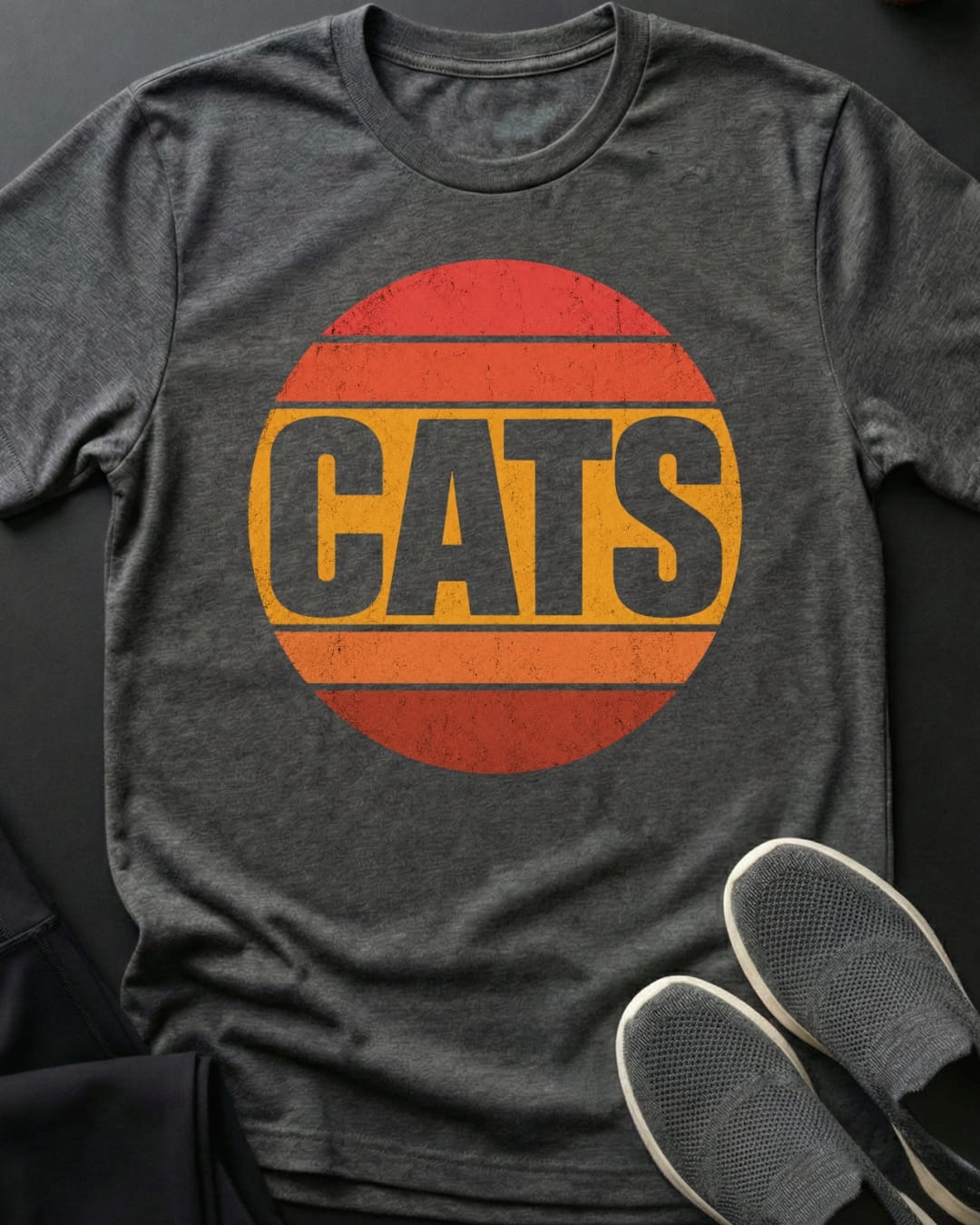 Cat Sunset Tee
