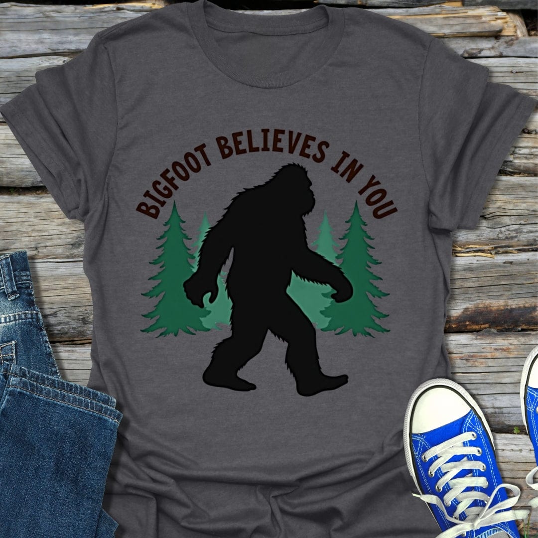 Bigfoot Believes T-Shirt