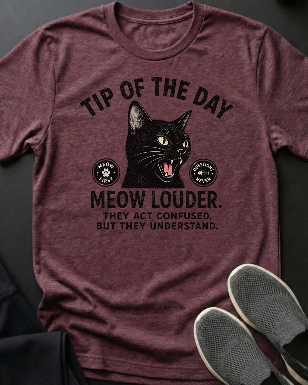 Meow Louder Tee