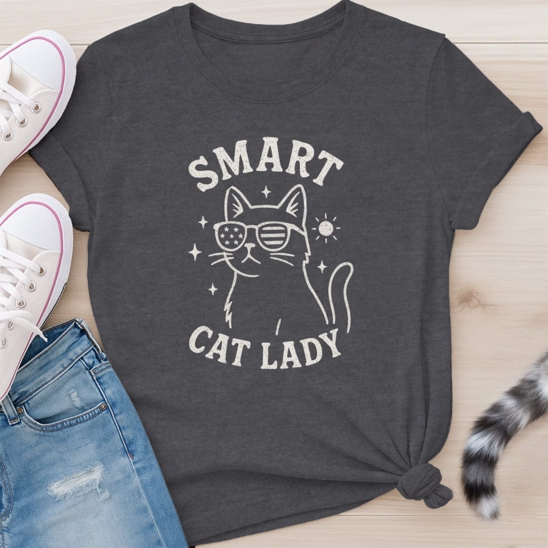 SMART CAT LADY T-SHIRT