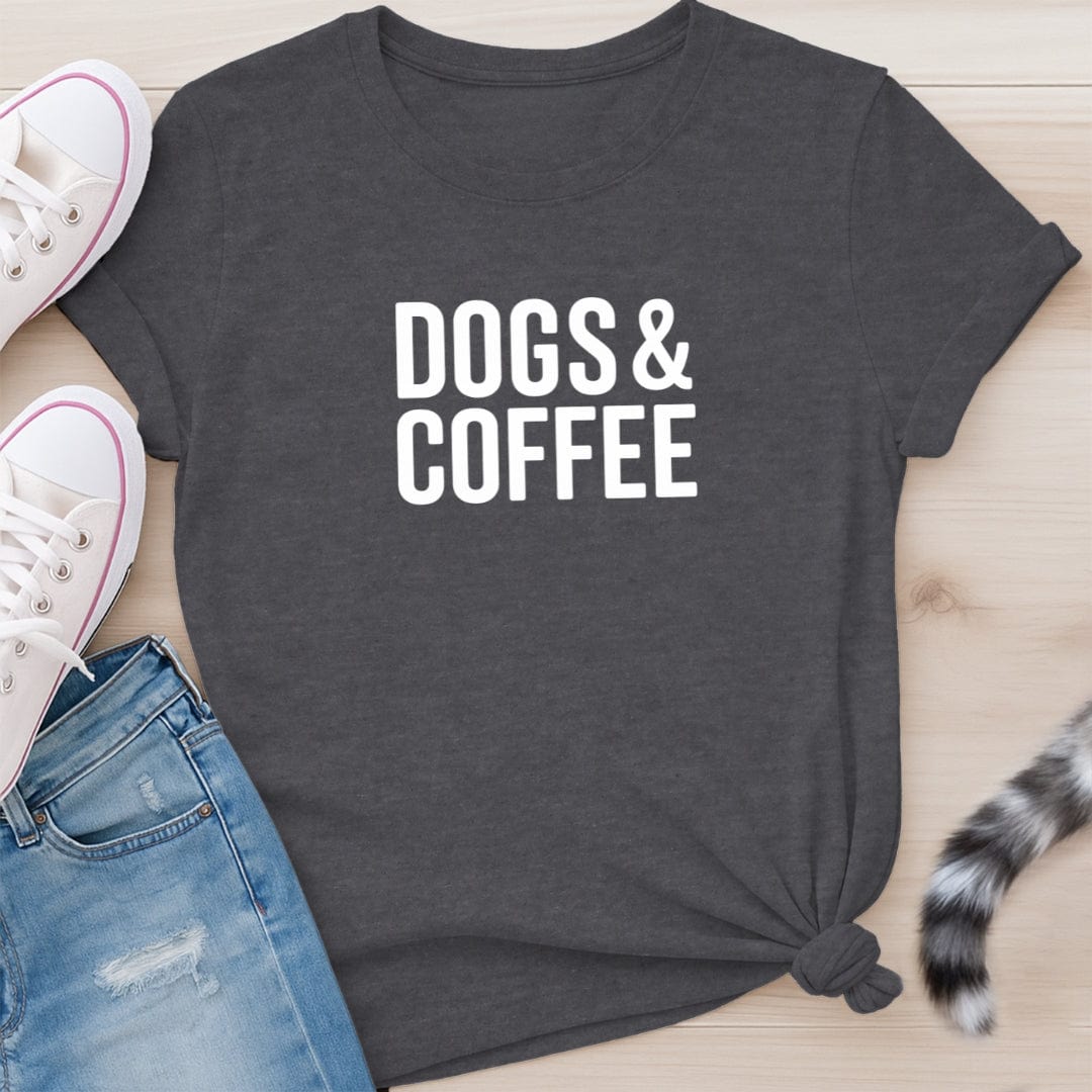 DOGS & COFFEE T-SHIRT