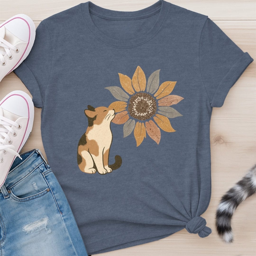 SUNFLOWER KITTY T-SHIRT