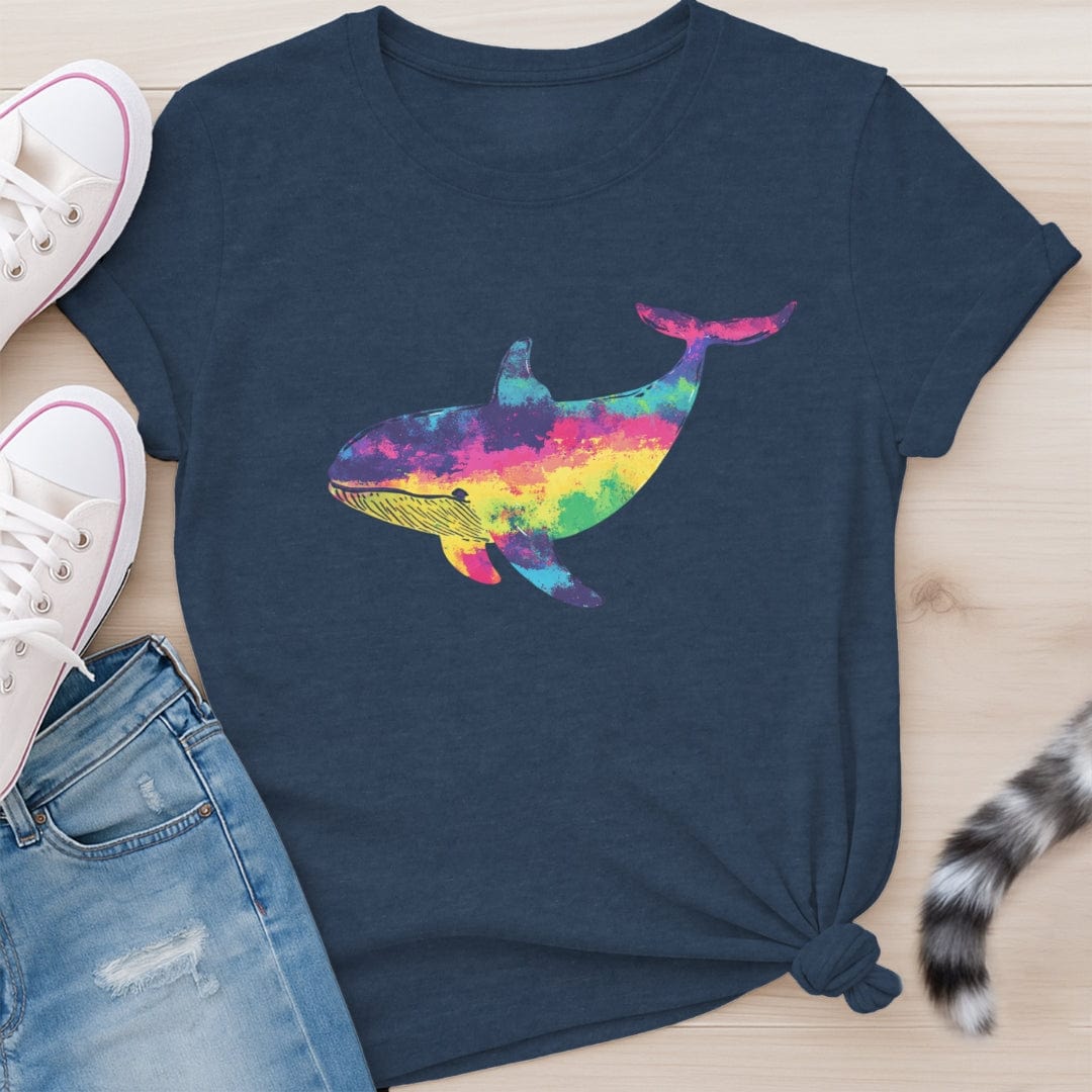 TIE DYE WHALE T-SHIRT