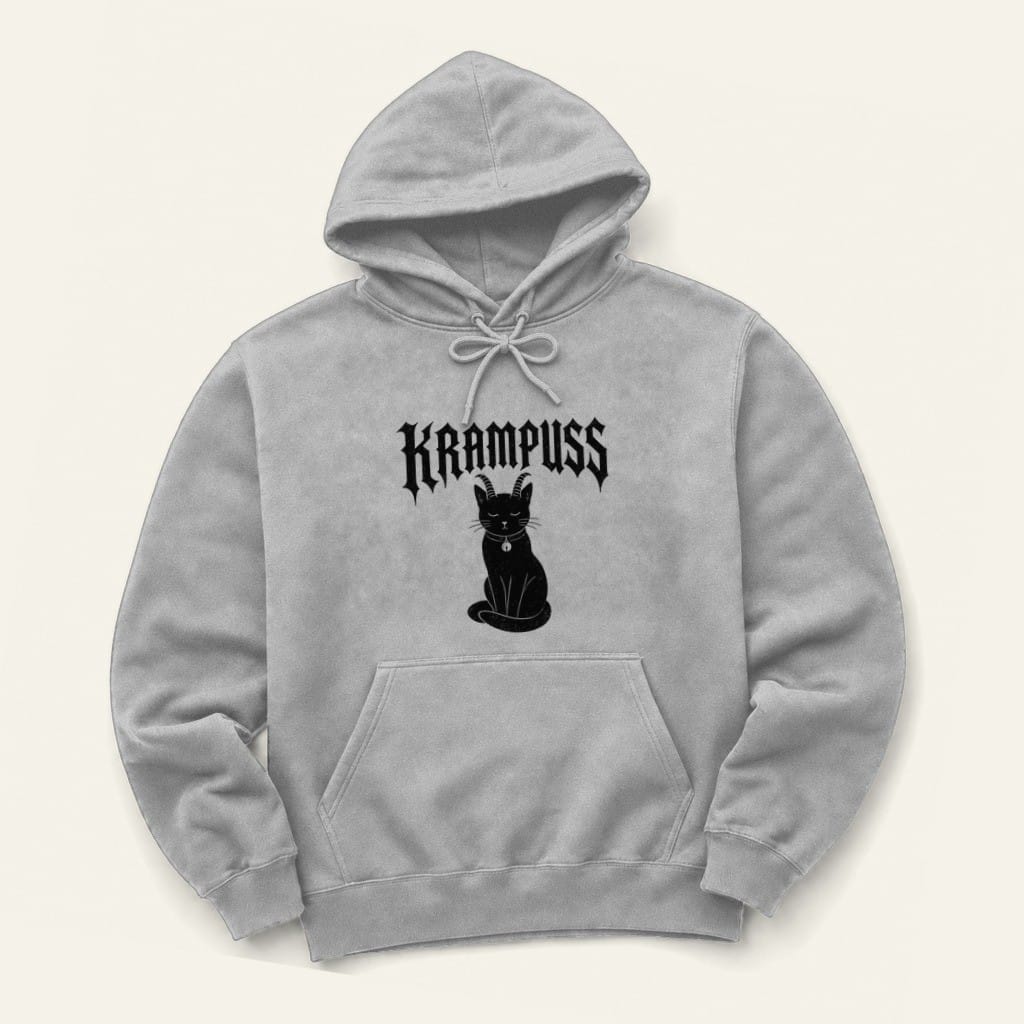 Krampuss Hoodie in Sport Grey