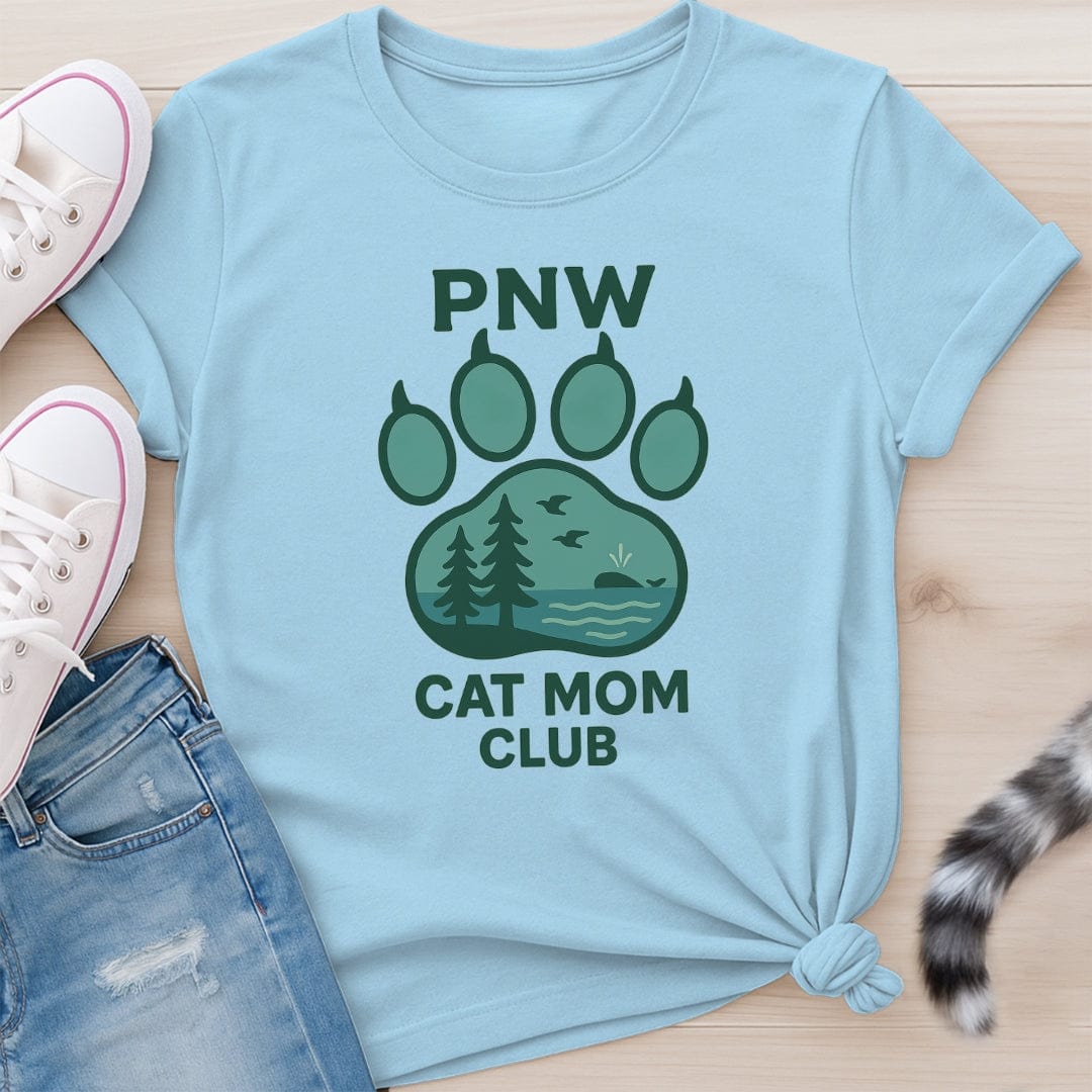 PNW CAT MOM CLUB T-SHIRT