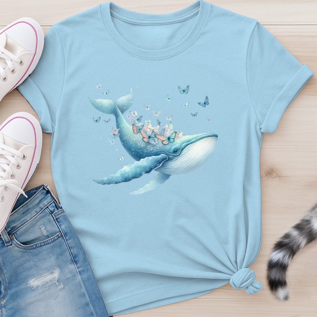 FLUTTER WHALE T-SHIRT