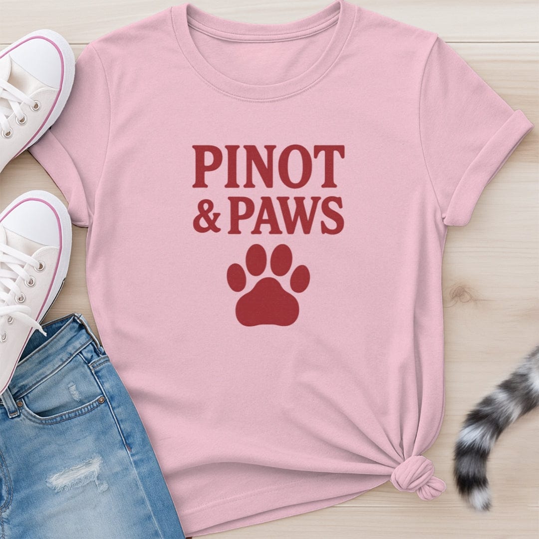 PINOT AND PAWS T-SHIRT