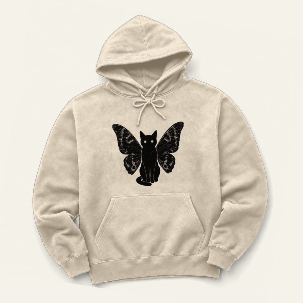 Meowthman Hoodie in Sand