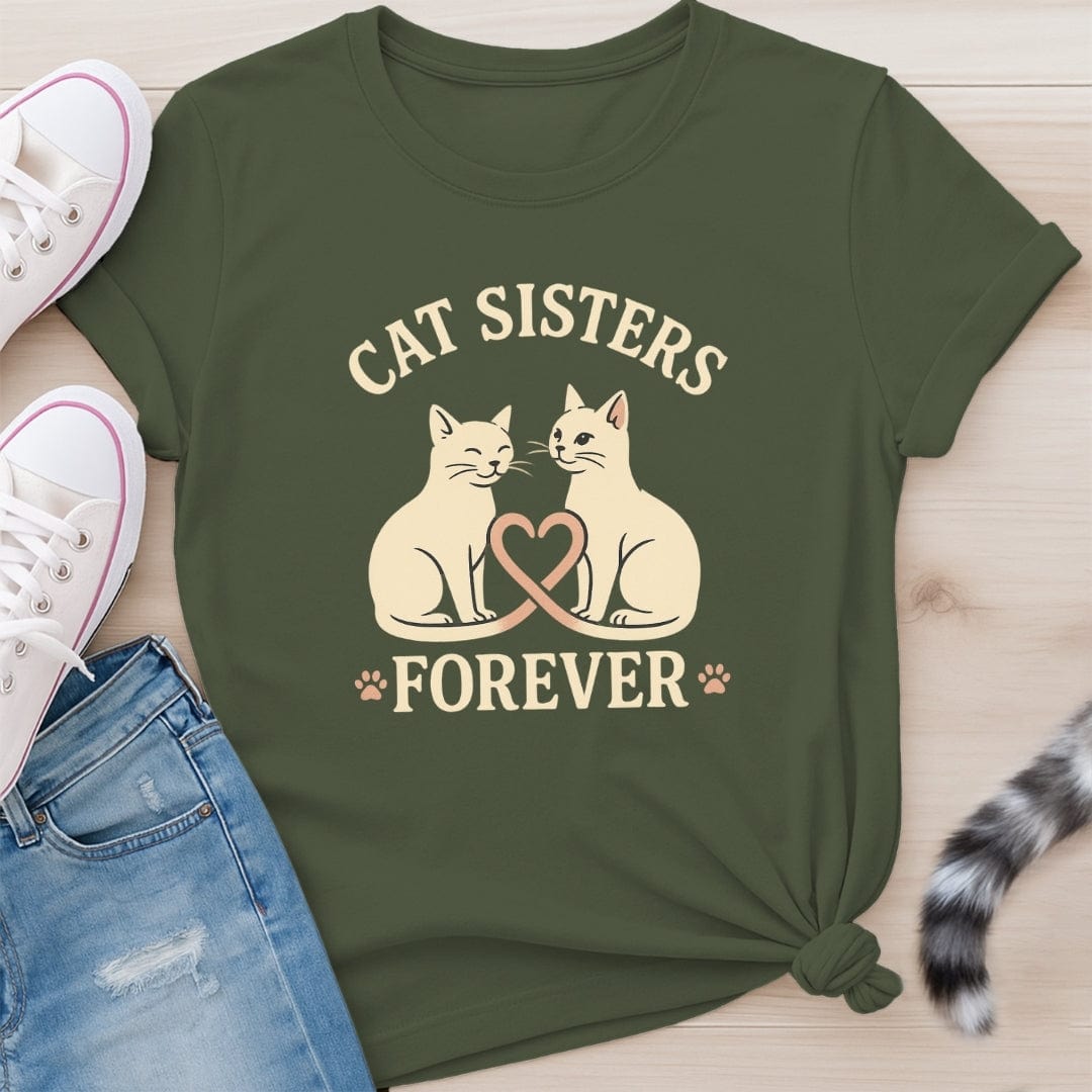 CAT SISTERS T-SHIRT