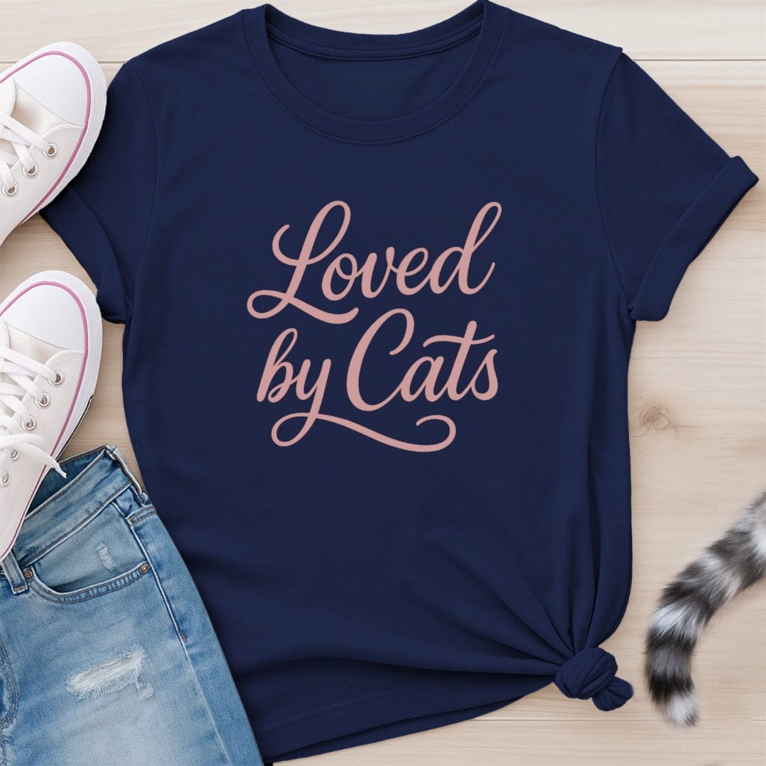 LOVED BY CATS T-SHIRT