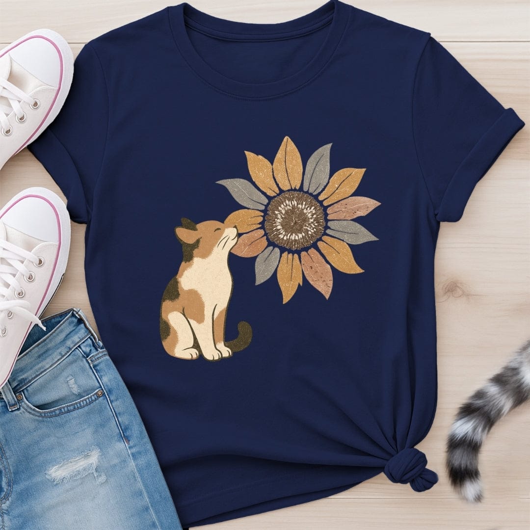 SUNFLOWER KITTY T-SHIRT