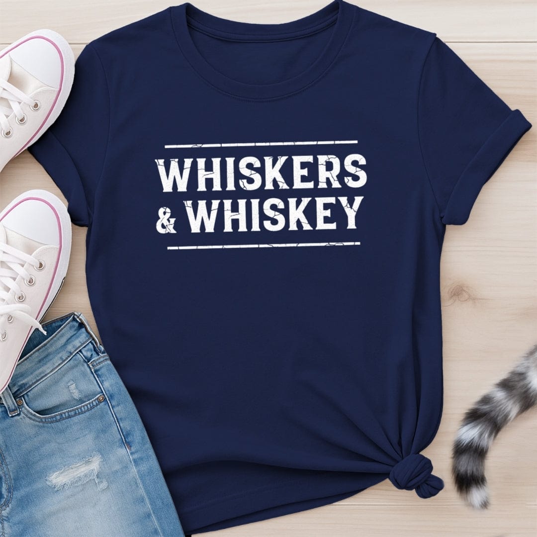 WHISKERS & WHISKEY T-SHIRT