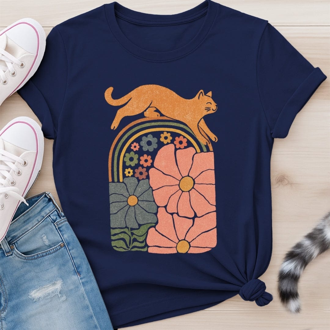 KITTY FLOWERS T-SHIRT