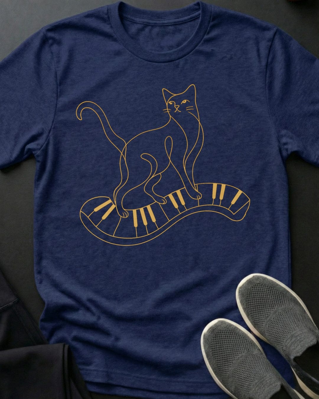 Piano Kitty Tee