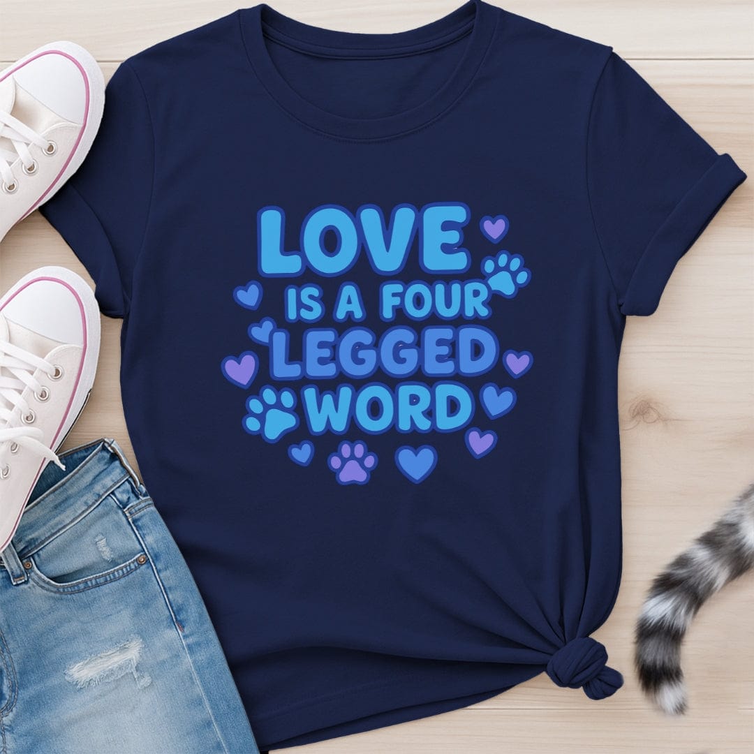 FOUR LEGGED WORD T-SHIRT