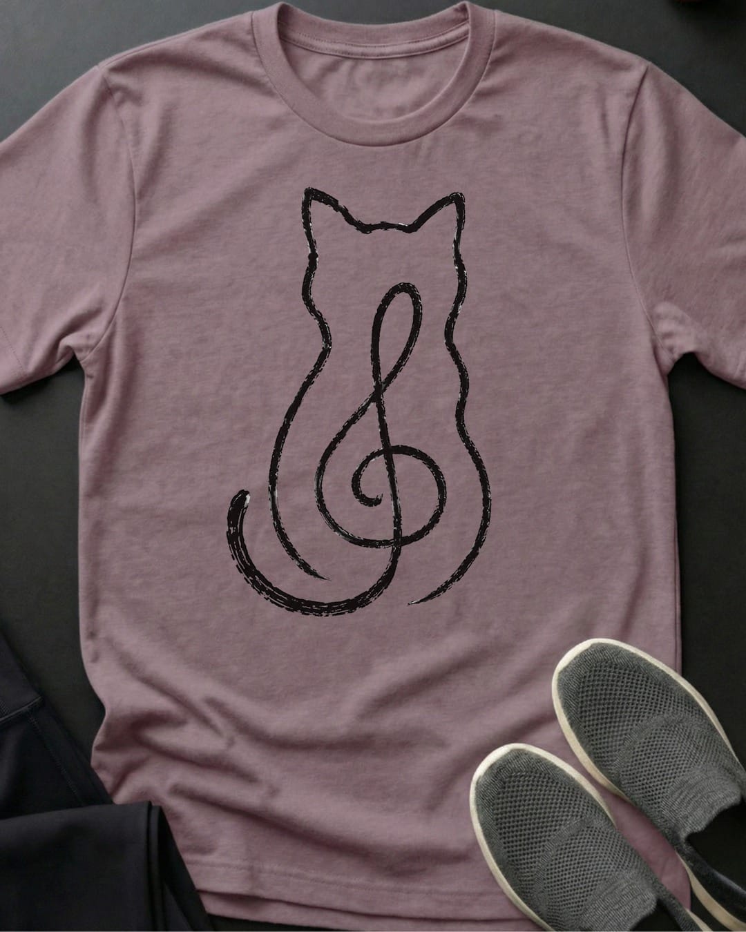 Cat In Treble Tee