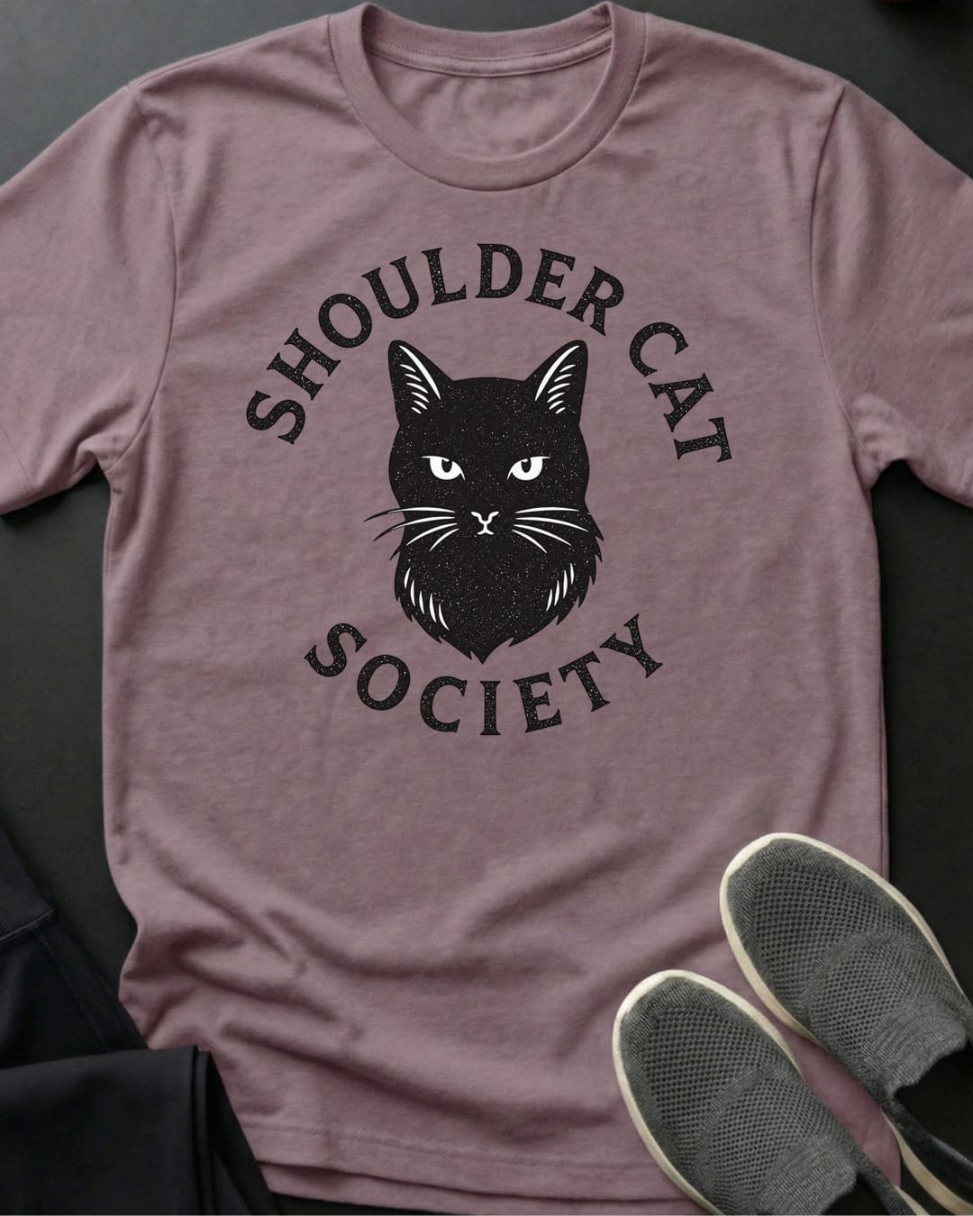 Shoulder Cat Society Tee