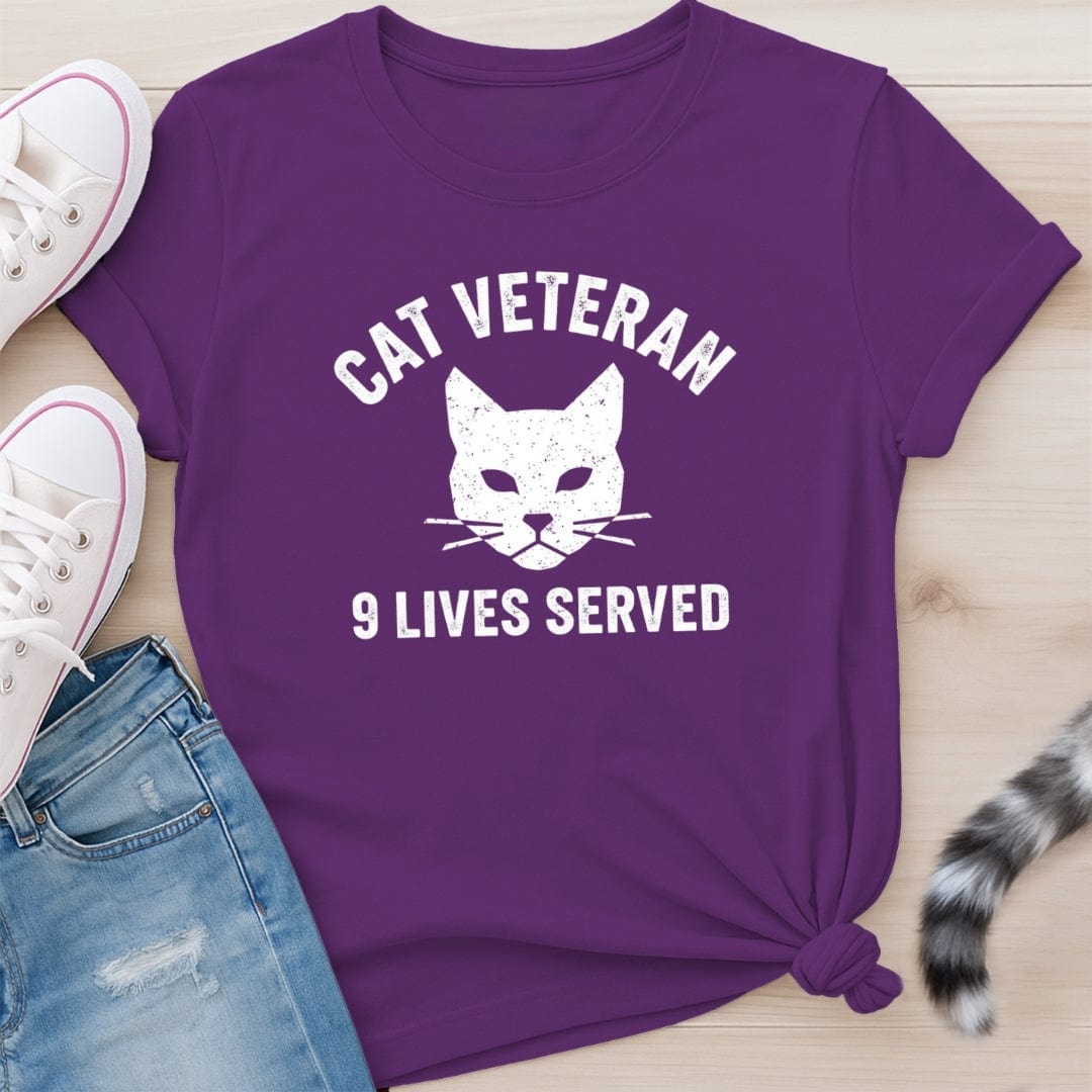 CAT VETERAN T-SHIRT