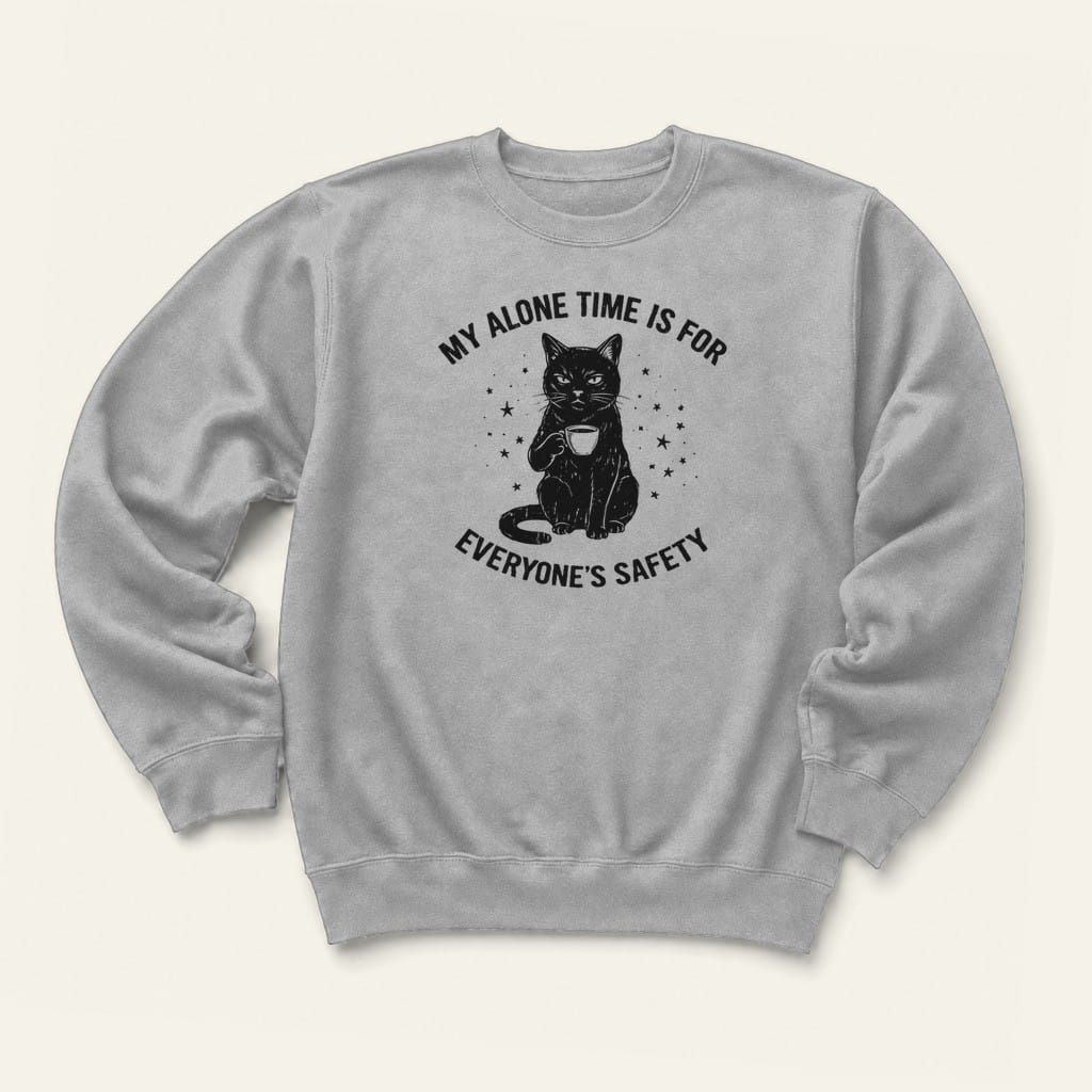 Safety Sweatshirt in Sport Grey