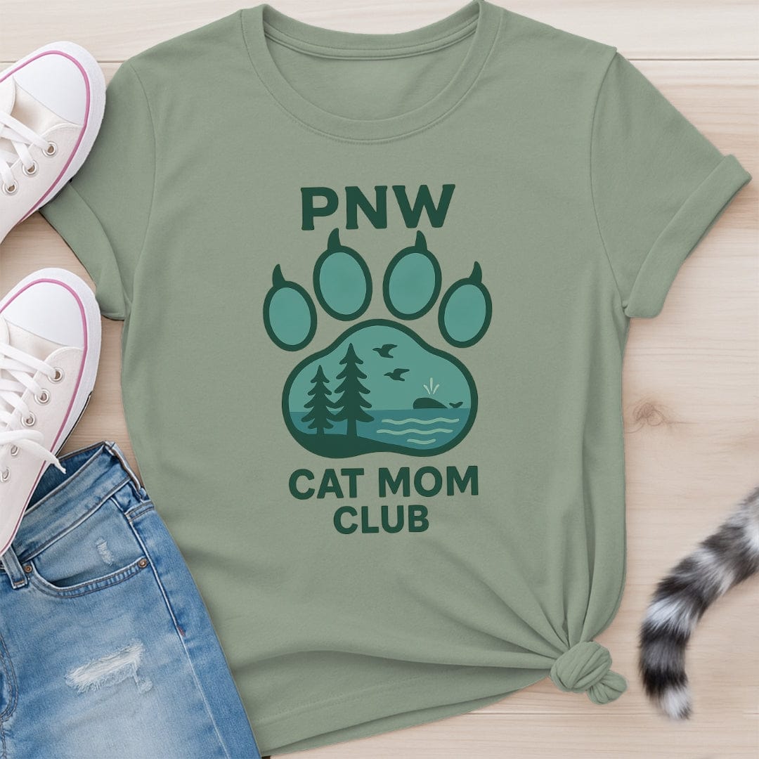 PNW CAT MOM CLUB T-SHIRT