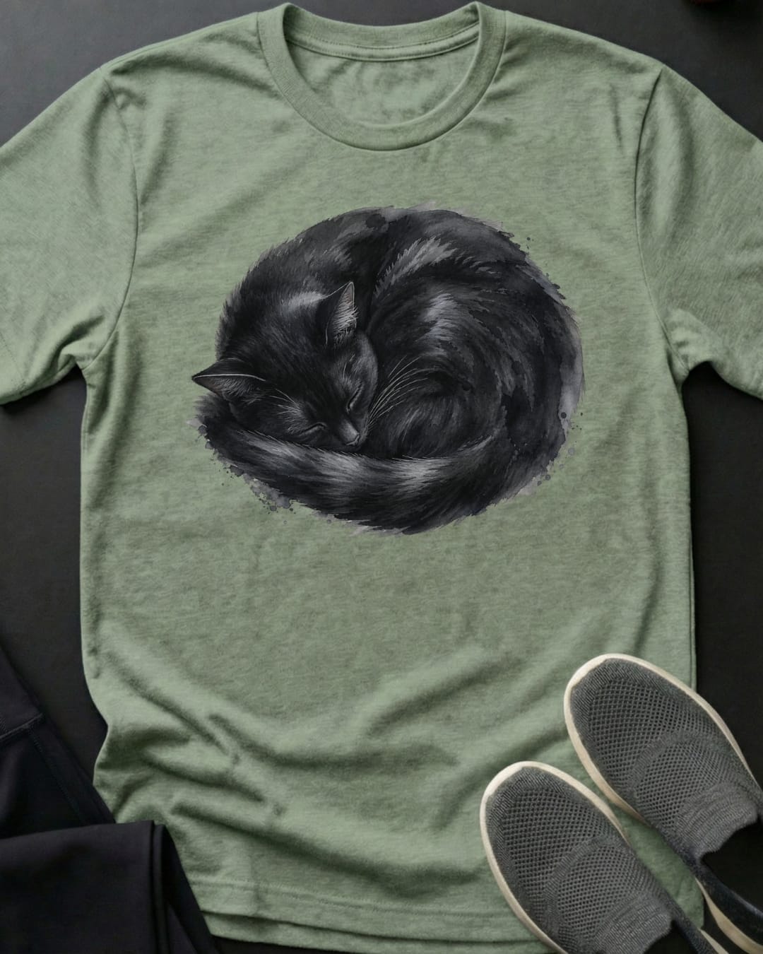 Sleepy Cat Tee