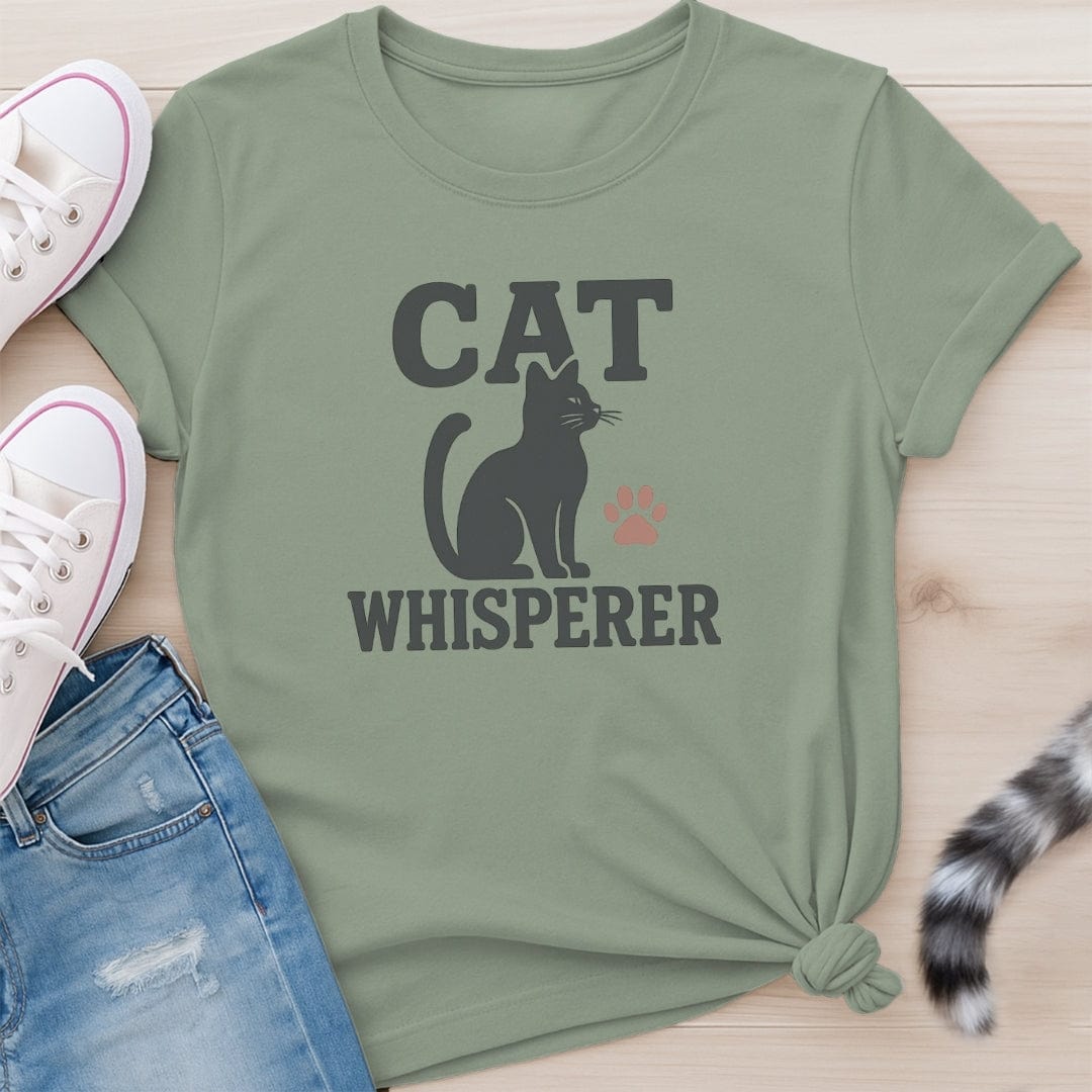 CAT WHISPERER T-SHIRT