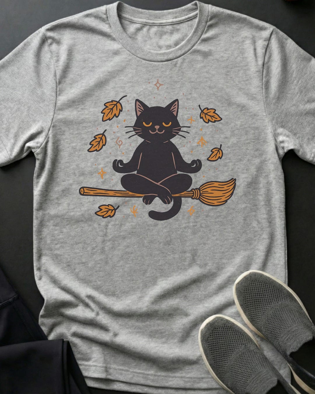 Zen Witchy Cat Tee