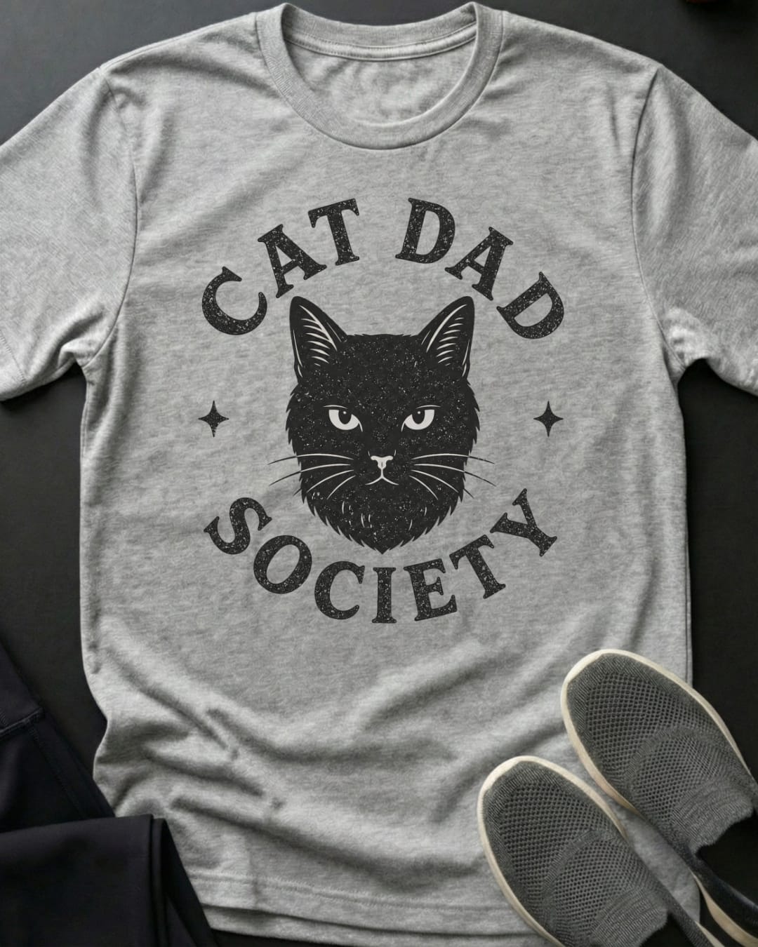 Cat Dad Society Tee