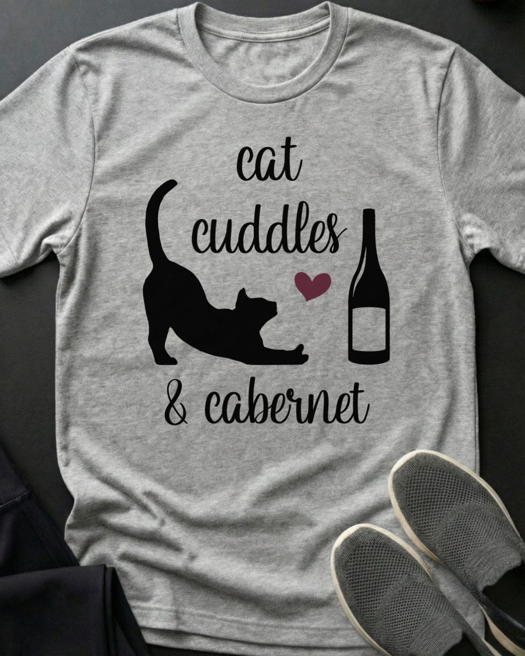 Cuddles And Cabernet Tee