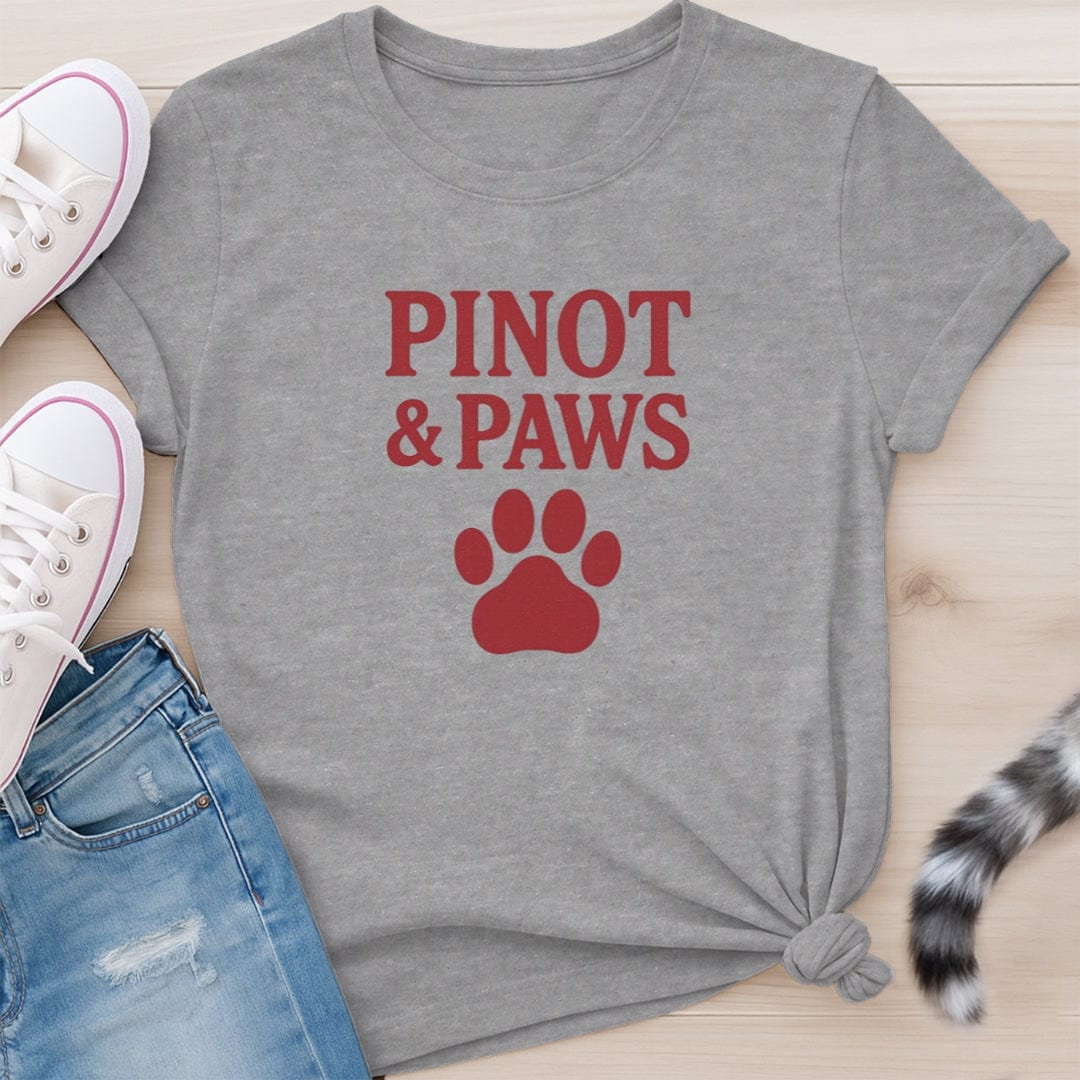 PINOT AND PAWS T-SHIRT