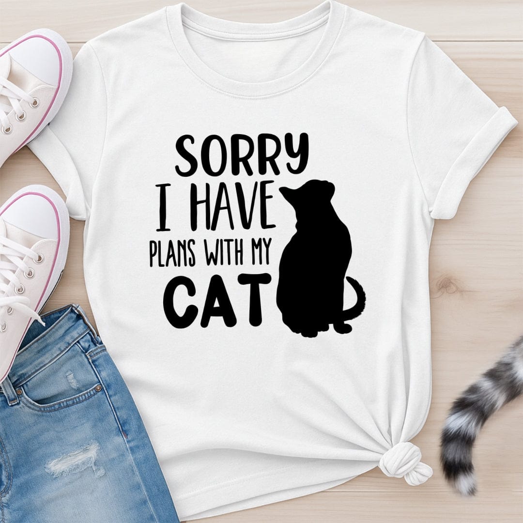 SORRY PLANS T-SHIRT