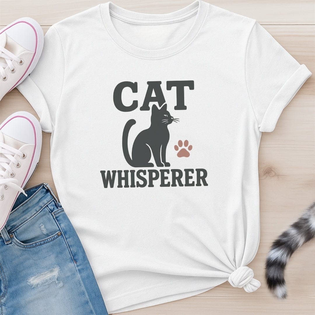 CAT WHISPERER T-SHIRT