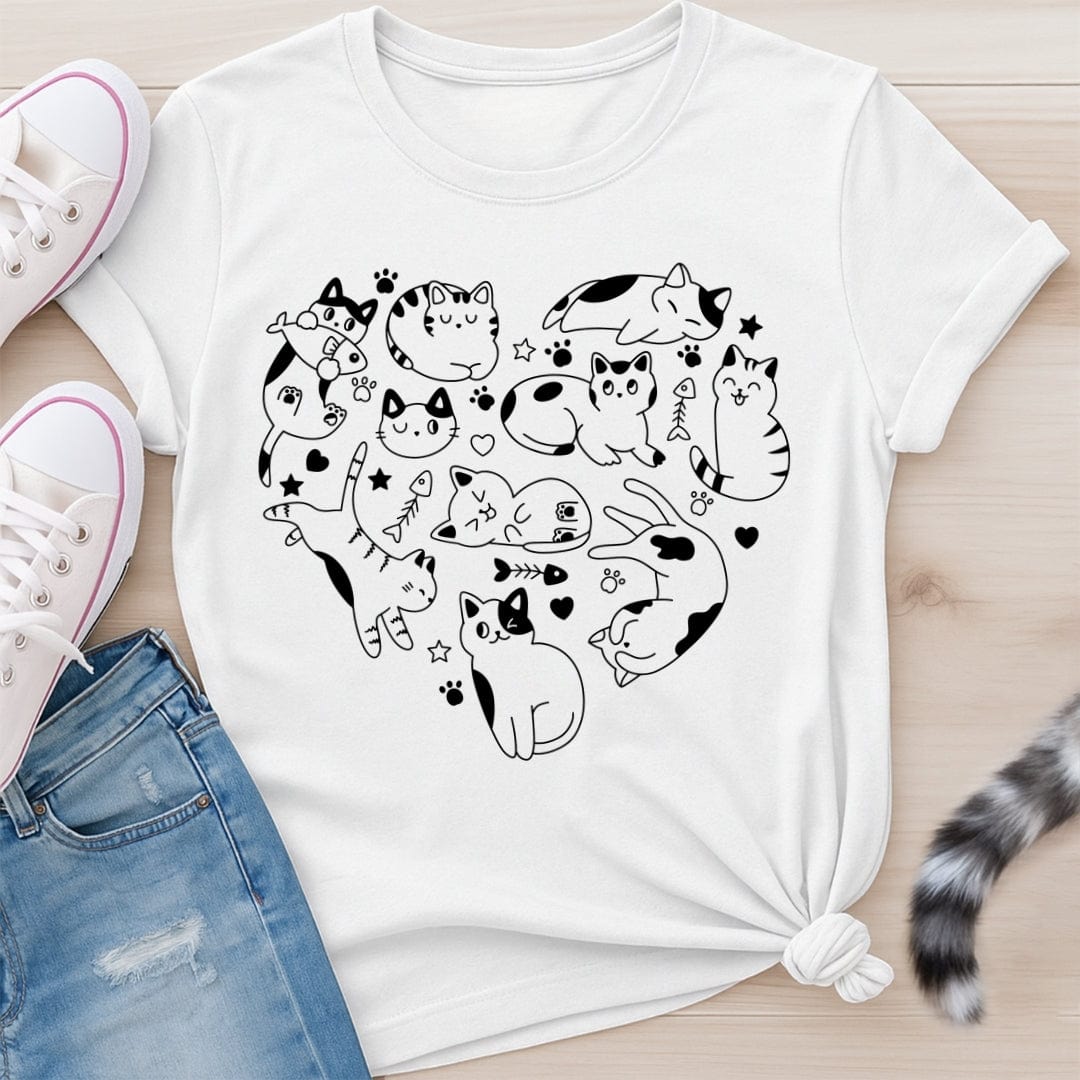 KITTY HEART T-SHIRT