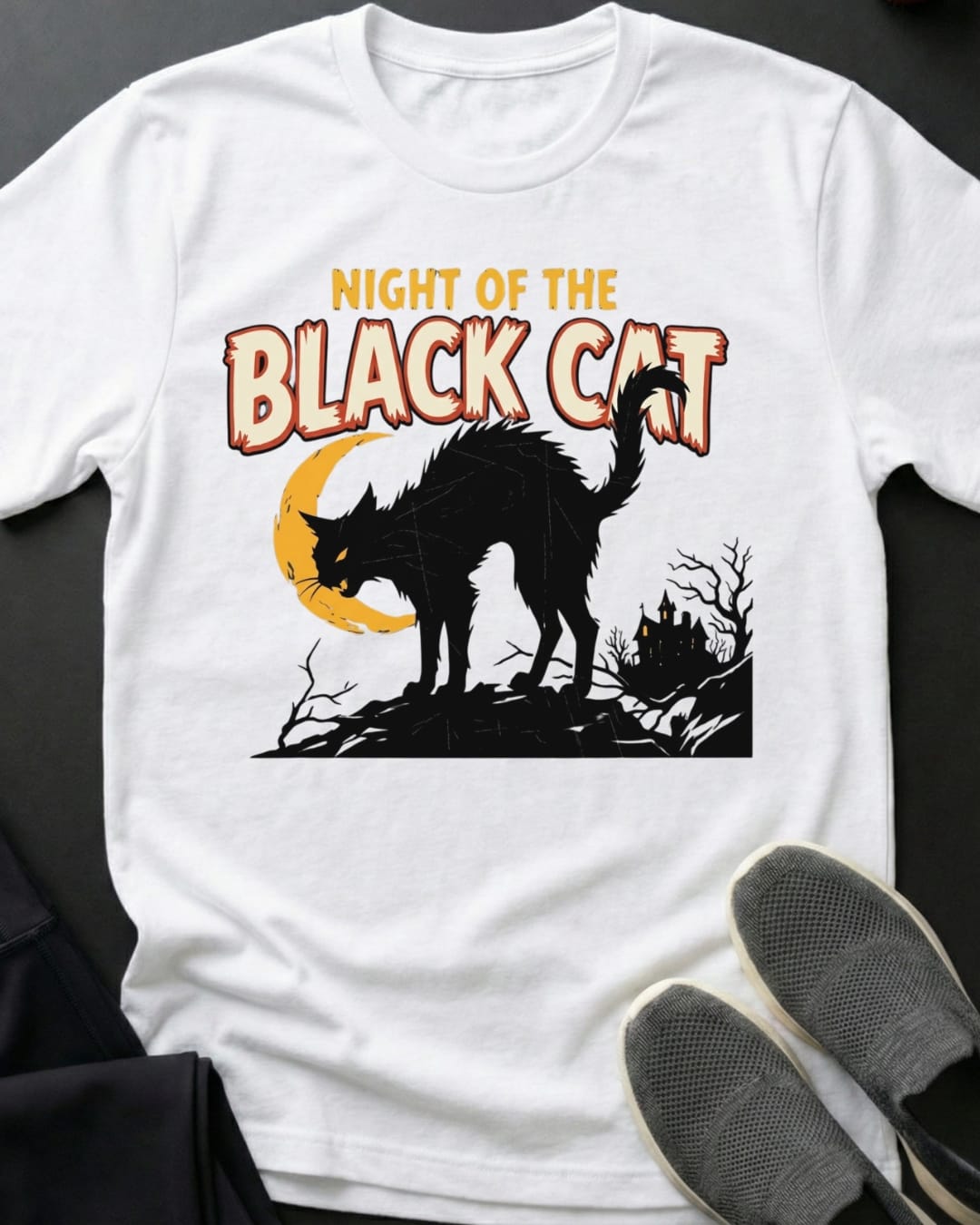 Night Of The Black Cat Tee
