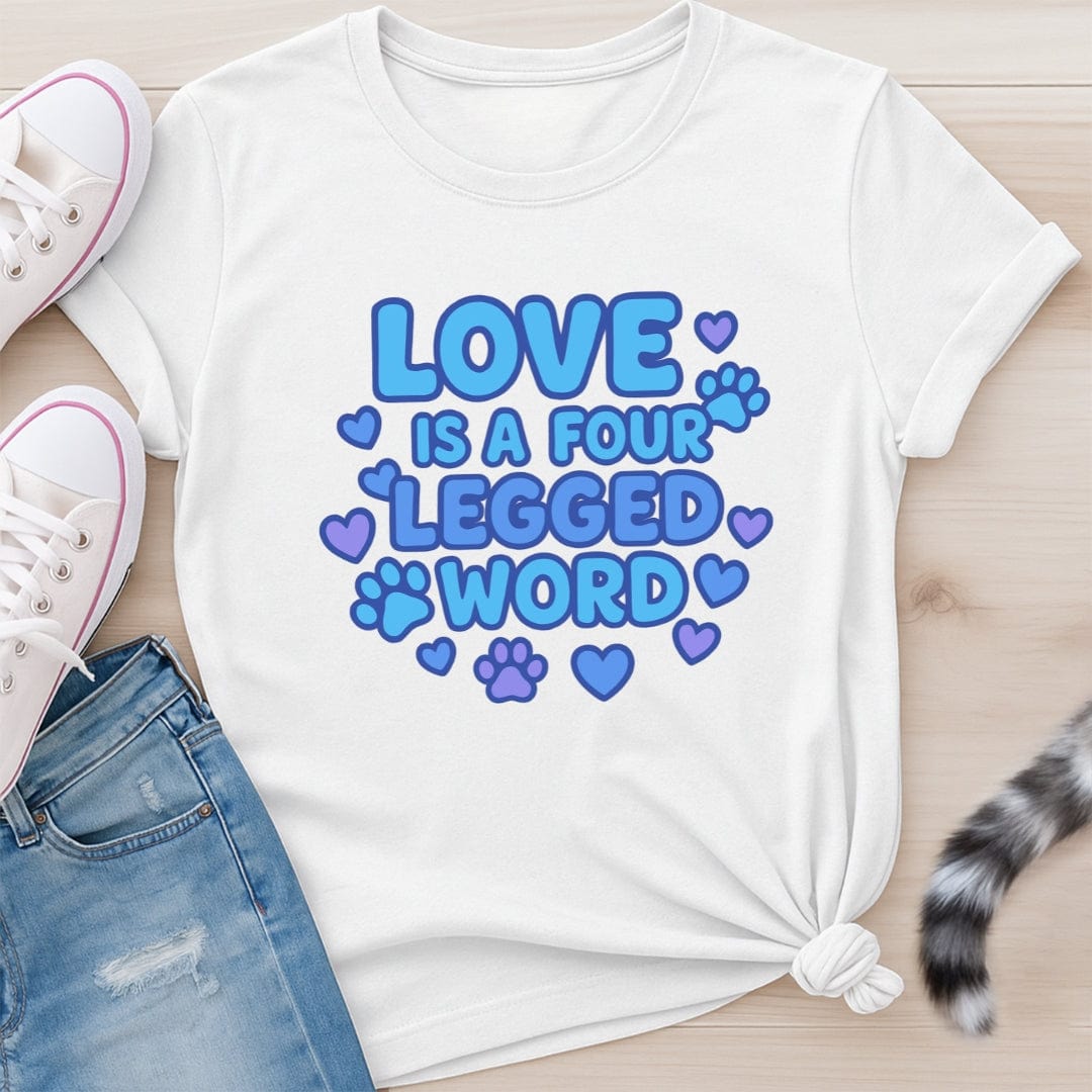 FOUR LEGGED WORD T-SHIRT