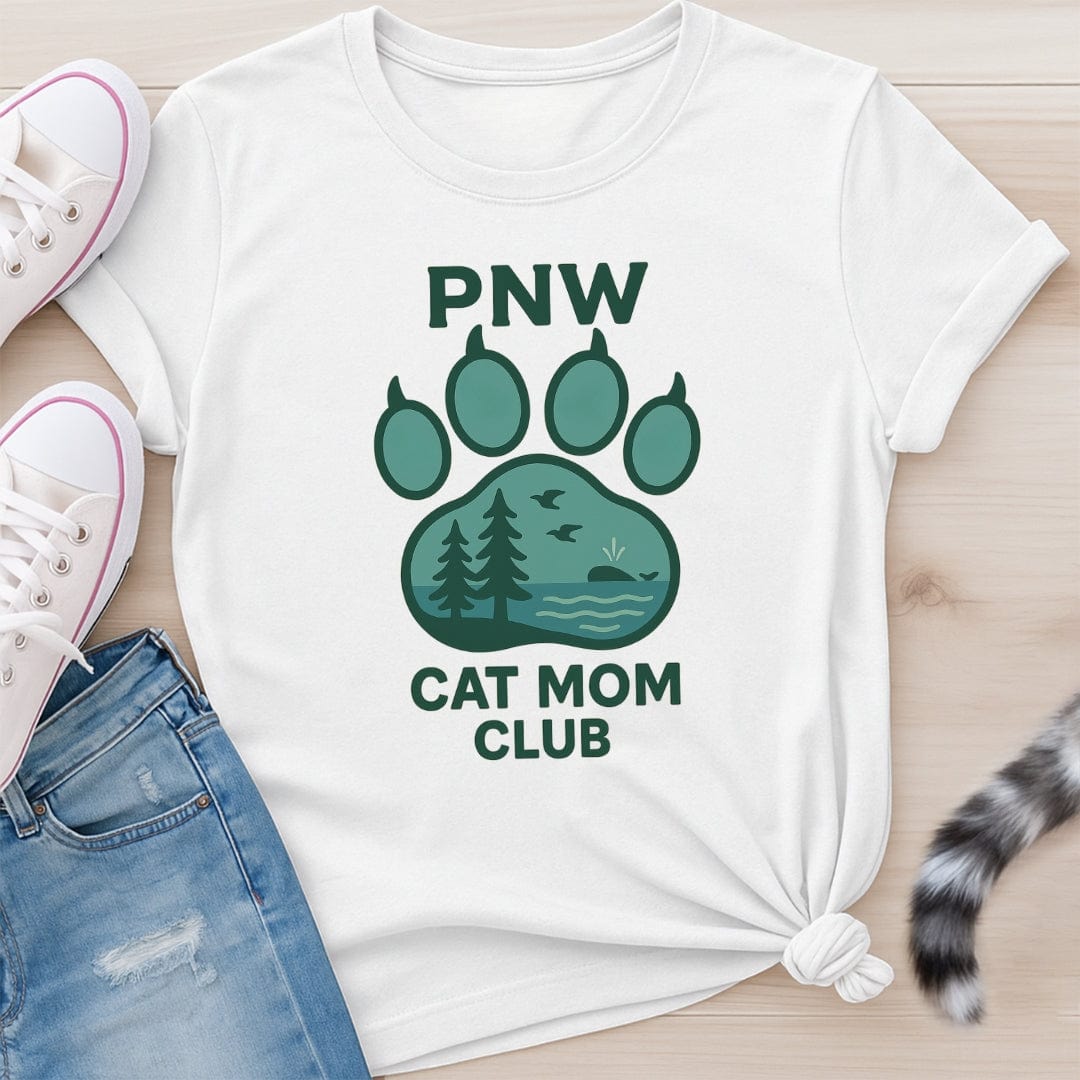 PNW CAT MOM CLUB T-SHIRT