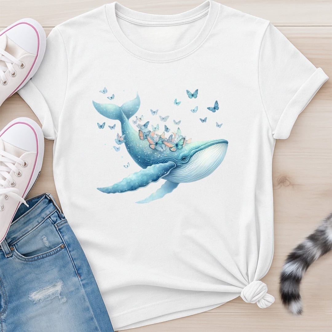 FLUTTER WHALE T-SHIRT